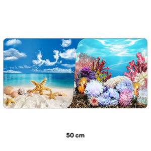 BONİSA PLASTİK POSTER 8011/8006 KUM MERCAN 15 METRE x 50 CM