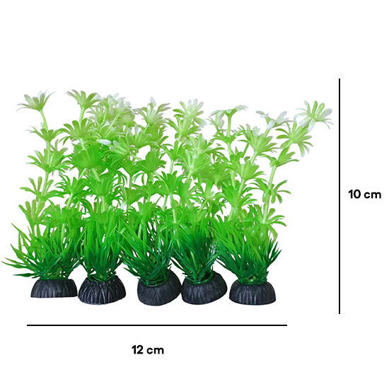 BONİSA PLASTİK BİTKİ 5 Lİ PAKET BNS-3685 ( 12 x 10 CM )