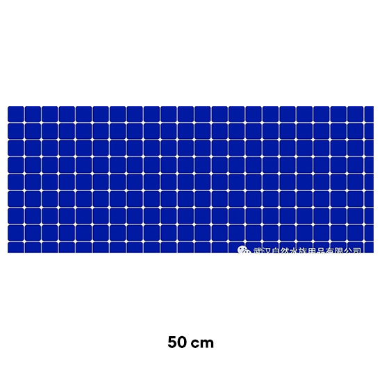 BONİSA PLASTİK POSTER 3x3 MAVİ 15 METRE x 50 CM