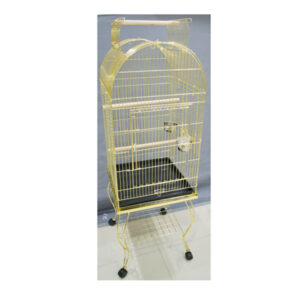 EuroGold Sehpalı Papağan Kafesi Gold (51x51x152)