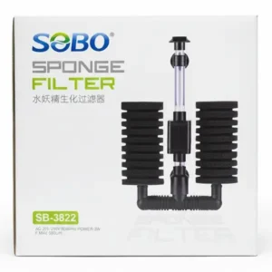 SOBO SB-3822 SÜNGER FİLTRE MOTORLU
